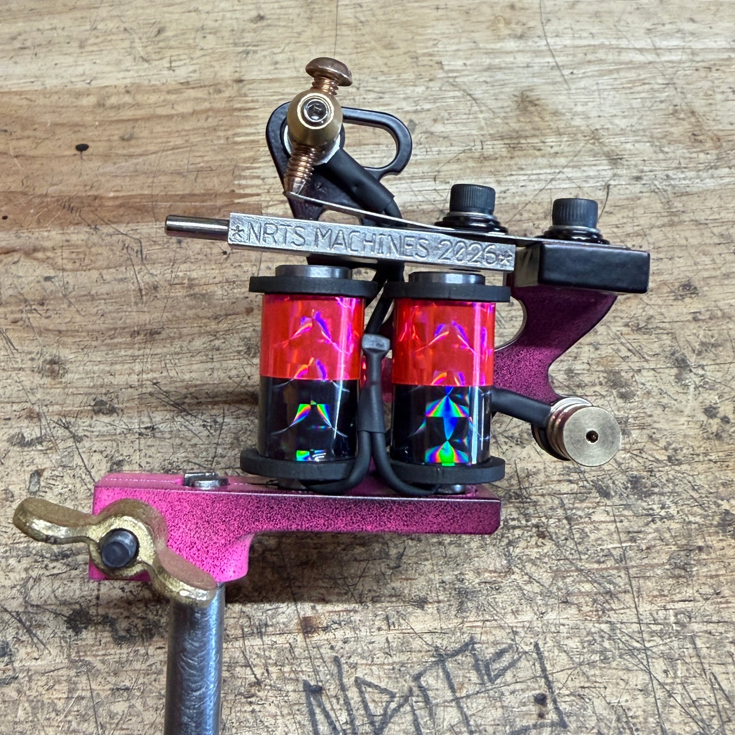 Full Size Coleman - Liner - 2 Tone Black and Neon Pink